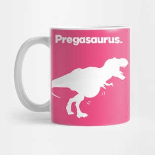 Pregasaurus Pregnant Dinosaur T-rex Mug